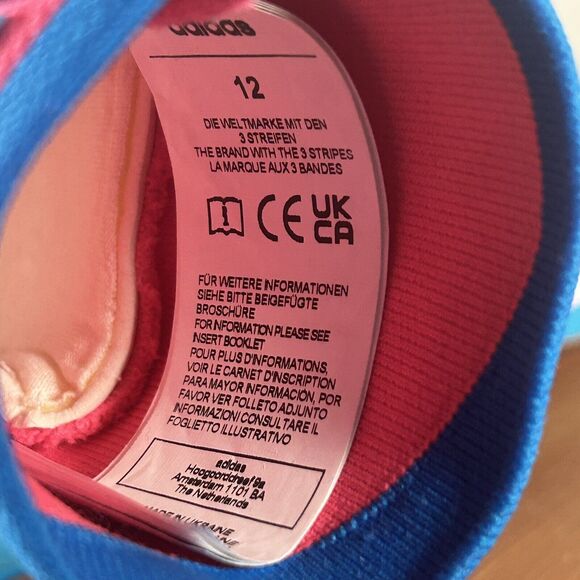 Adidas GK Predator PRO Glove Soccer White Pink Goalkeeper Gloves JD9086 Size 12 - Picture 3 of 4